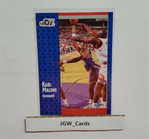 Fleer Karl Malone Hof Utah Jazz Ebay