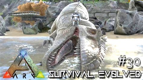 ARK Survival Evolved TAMING GIGANOTOSAURUS NEW DINO Ep 30