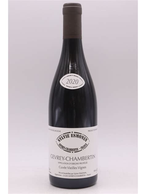 Sylvie Esmonin Gevrey Chambertin Vieilles Vignes