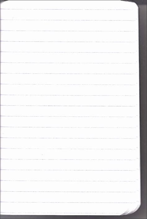 Notebook Template Word Free