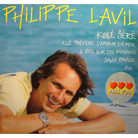 Philippe Lavil Kolé Séré Lp 1987 Rca Il Tape Sur Des Bambous Vg