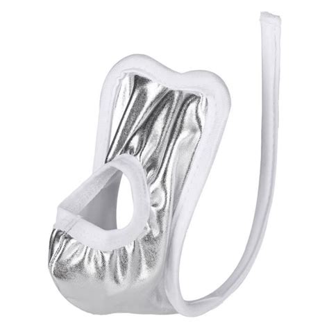 IEFIEL C String Homme Slip Sous vêtements Sexy Ouverte Pénis Trou Lingerie de Nuit String Boxer