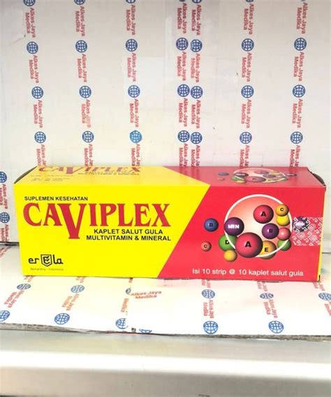 Caviplex Box Isi Strip X Tablet Suplemen Kesehatan Lazada