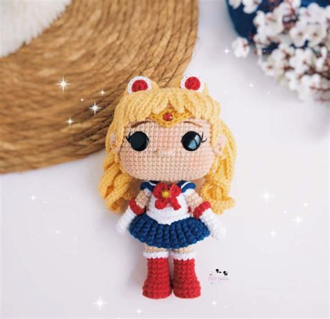 Amigurumi Sailor Moon Coleção Sailor Moon Funko Elo7