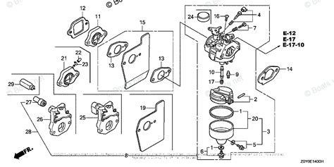 Honda Carburetor Schematic