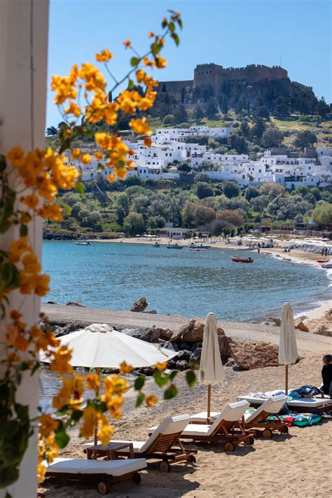 Lindos Main Beach | Rhodes Guide | Manos Going