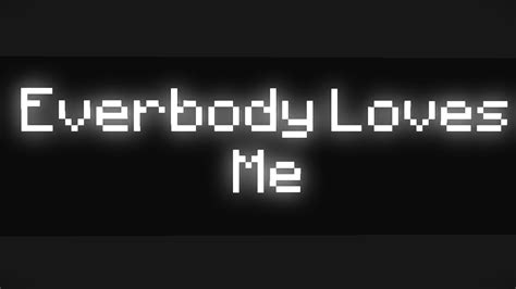 Everybody Loves Me Mine Imator Minecraft Animation Template Youtube