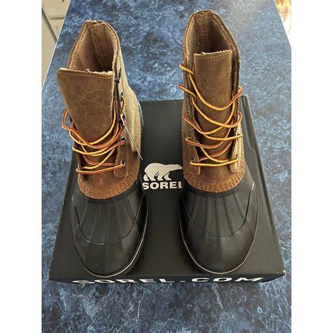 Sorel Sorel Cheyanne Metro Lace Up Boots Elk Black Mens 10 5 Grailed