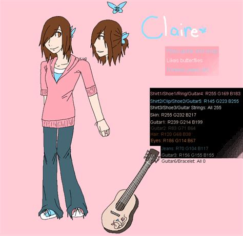 Claire Ref By Peen Kee On Deviantart