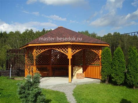 Беседка Евразия - купить недорого от производителя с доставкой под ключ