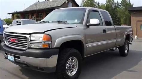 2001 Gmc Sierra 2500hd Duramax Turbo Diesel