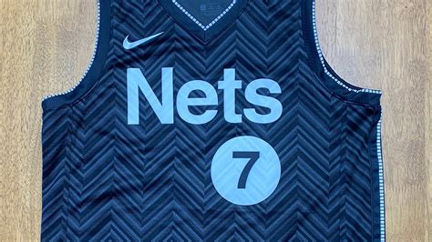 Kevin Durant 7 Brooklyn Nets Earned Edition Nba Swingman Jersey Youtube