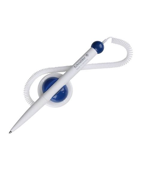 Stylo à bille SCHNEIDER KLICK FIX PEN BLANC BLEU Tunisie