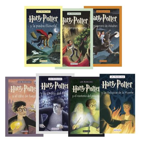coleccion harry potter  libros tapa dura rowling