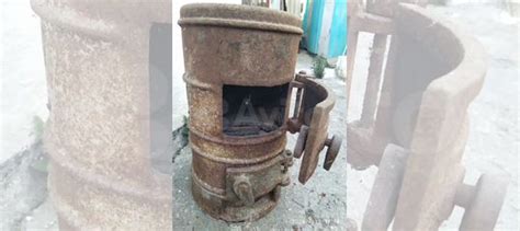 Печь буржуйка чугунная армейская купить в Феодосии | Товары для дома и ...