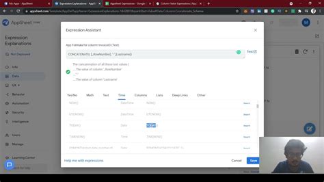 How To Use Concatenate Expression In Appsheet Appsheet Expressions