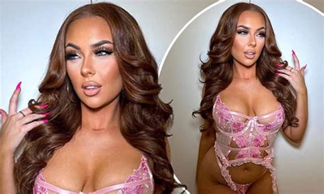 Demi Jones Sizzles In A Corset And Suspenders In Valentine S Day Lingerie Collection Daily