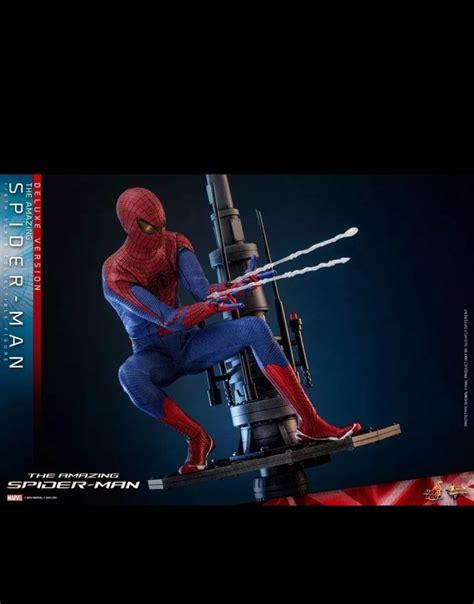 In Stock Hot Toys Deluxe MMS772 1 6 The Amazing Spider Man Figure UK