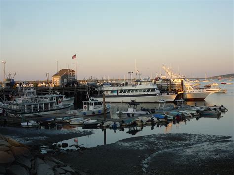 Waterfront At Plymouth Harbor Plymouth Mass New England Photo