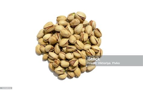 Pistachio Nuts Isolated On White Background Stock Photo Download