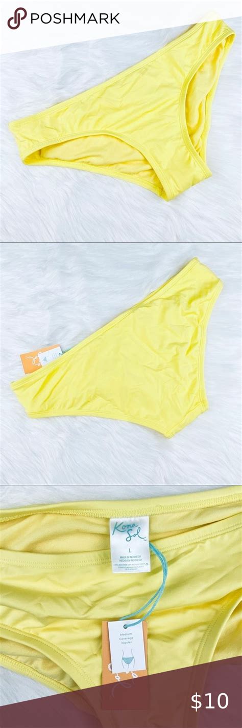 Kona Sol Medium Coverage Hipster Bikini Bottom L Hipster Bikini Fashion Bikinis