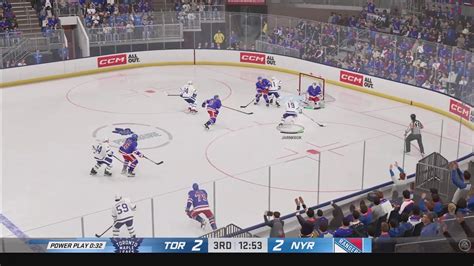 Nhl 24 Toronto Maple Leafs Vs New York Rangers Gameplay Ps5 Youtube