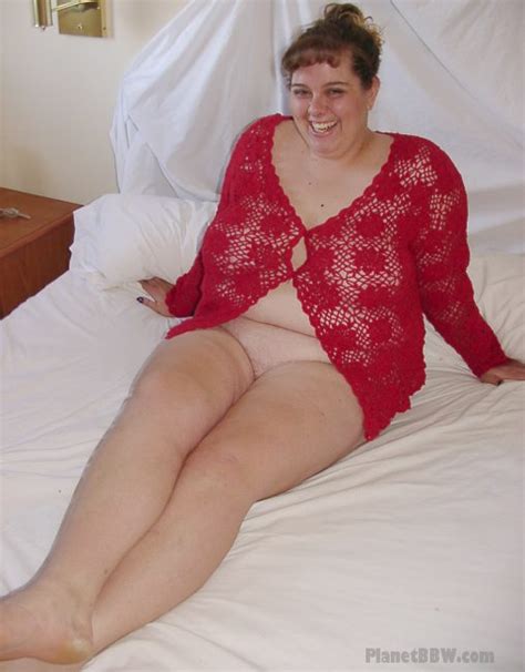 Hot Busty Texas BBW In Red Lingerie And Nude