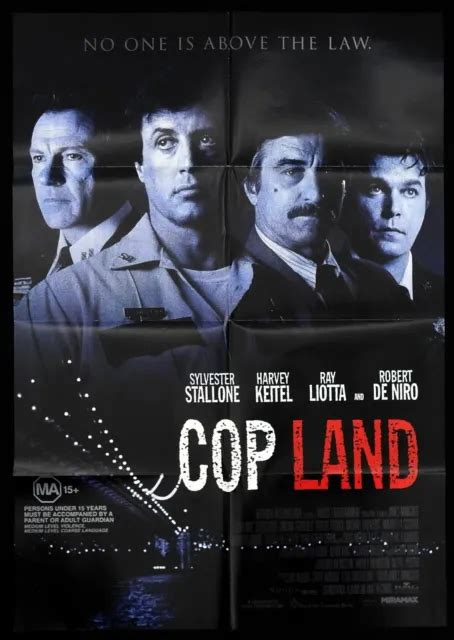 Copland Original One Sheet Movie Poster Sylvester Stallone Robert
