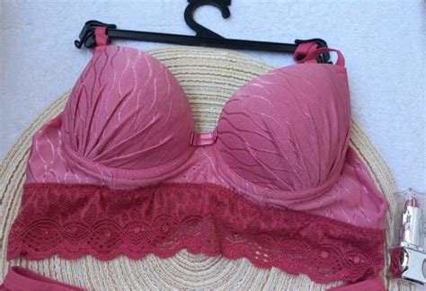 Conjunto De Lingerie Rosa Elo Produtos Especiais
