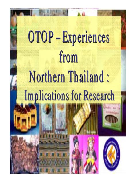 OTOP | Thailand | Economies