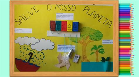 Cartaz Trabalho Escolar Sobre O Meio Ambiente