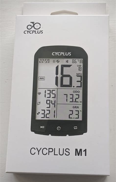 CYCPLUS M1 GPS Wireless Bike Computer Review | Cycling Bargains Blog