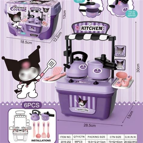 Đồ Chơi Nấu ăn đồ Chơi Nhà Bếp Kuromi Cho Bé Minh Hoàng Computer