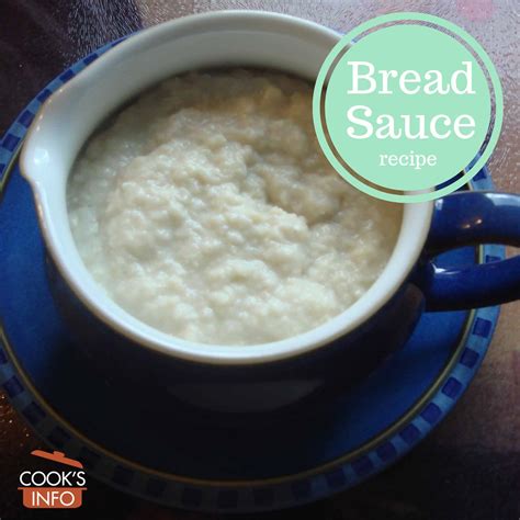 bread sauce recipe cooksinfo