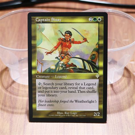 Captain Sisay Invasion Inv Magic The Gathering Proxy Mtg Cards Top
