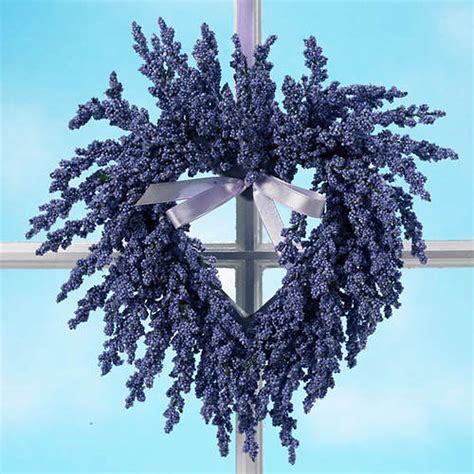 Lavender Heart Wreath Color Out Of Stock Figis Ts In Good Taste