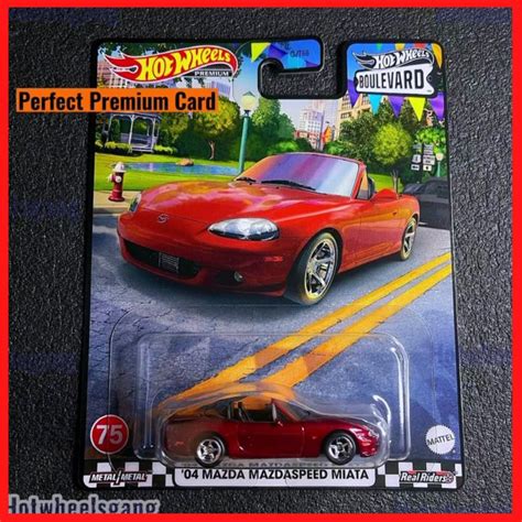 Hot Wheels Mazda Mazdaspeed Miata St Editions Hotwheel Premium Boulevard Jdm