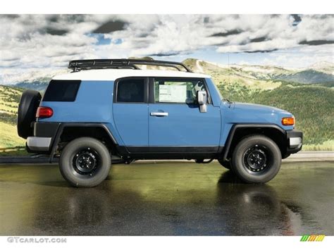 2011 Cavalry Blue Toyota Fj Cruiser 4wd 45724807 Photo 2 Gtcarlot