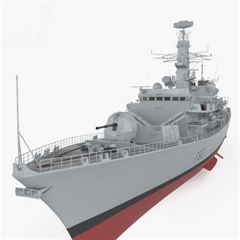 3D type 23 frigate - TurboSquid 1444366