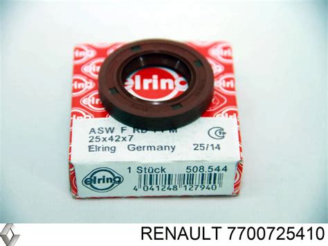 7700725410 Renault RVI anillo retén árbol de levas