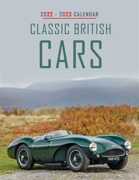 Classic British Cars Calendar Vintage And Iconic British