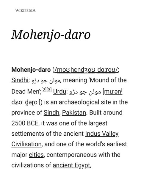 The Art Of Ancient Accents: Decoding The Mysterious 'Mohenjo Daro'