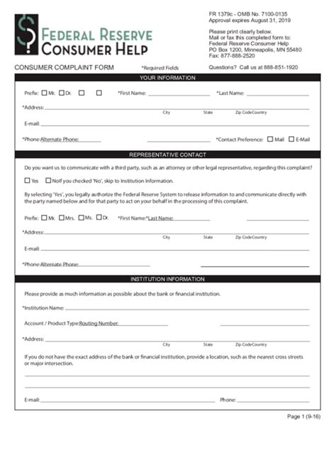 Top 26 Consumer Complaint Form Templates Free To Download In Pdf Format