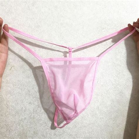 Sissy Sexy Men S Sheer Bikini Briefs Lingerie G String Panties Thongs Underwear Ebay