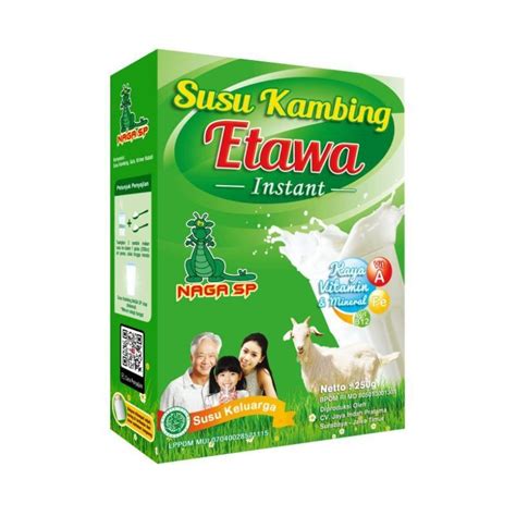 Jual Susu Kambing Etawa Naga Sp G Gram Bubuk Murni Minuman