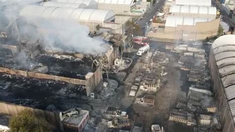 VIDEOS Así luce la CEDA a un día del incendio que consumió dos naves