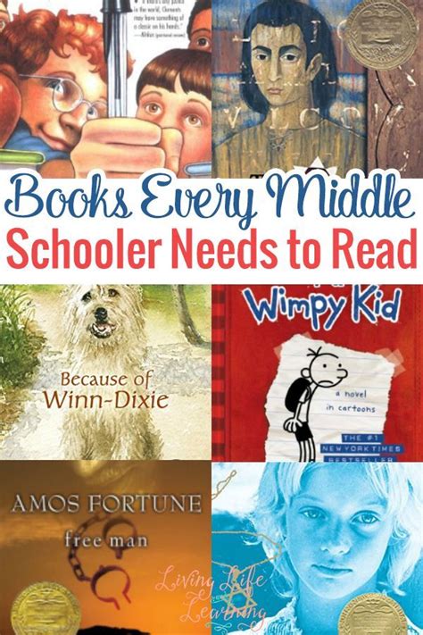 Books Every Middle Schooler Should Read Middle School Reading List