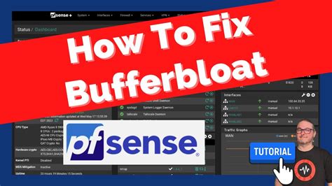 How To Fix Bufferbloat In PfSense For Better Network Performance YouTube