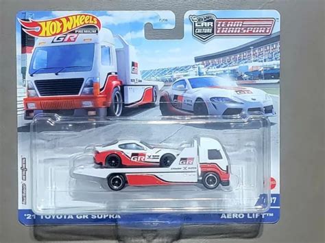 HOT WHEELS TEAM Transport Toyota GR Supra Aero Lift EUR PicClick FR