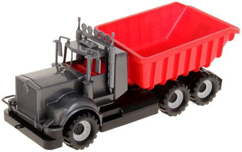 Пластиковый автомобиль - самосвал "Бизон" для детей, большой грузовик ...